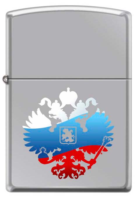 Зажигалка двуглавый орёл ZIPPO 250 RUSSIAN COAT OF ARMS
